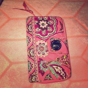 Pink Vera Bradley wallet